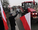 Польские фермеры перекрыли железную дорогу на Москву