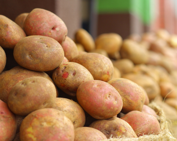 На рынке посыпалась картошка. Цены на картофель этой весной упали на 50%