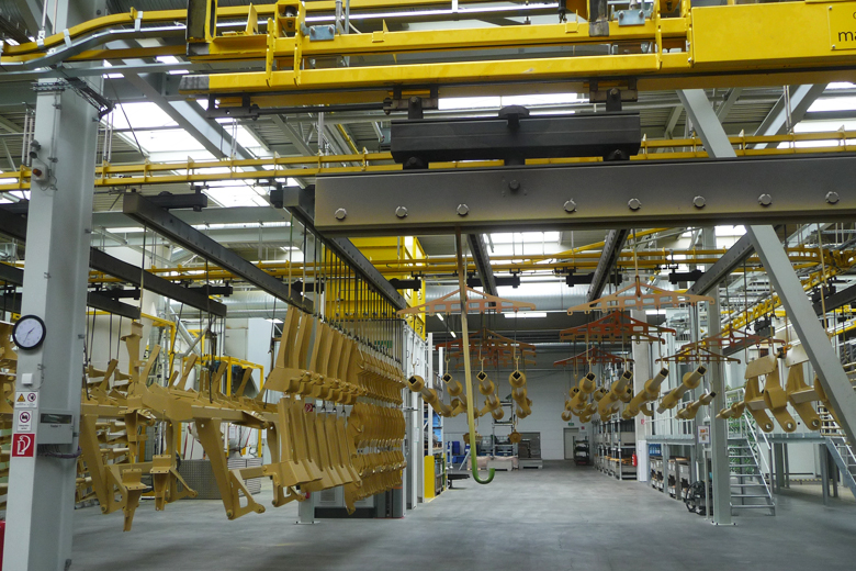Производство техники Amazone в Лейпциге