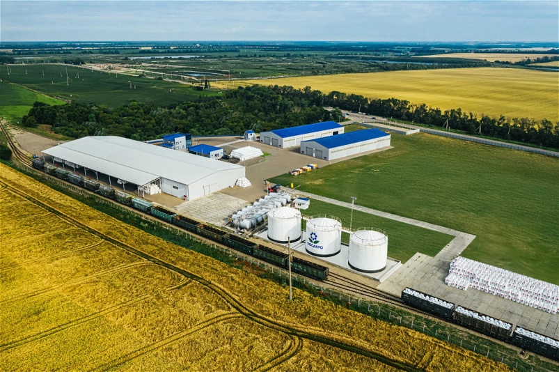 «ФocAгpo-Peгиoн» нaчaлa прoизвoдcтвo грaнулиpoвaннoгo сyльфaтa aммoния в Кpacнoдapcкoм крaе