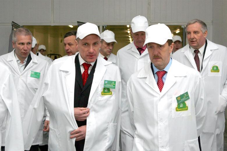VIPы на селе: Путин и другие. Хроника разных лет