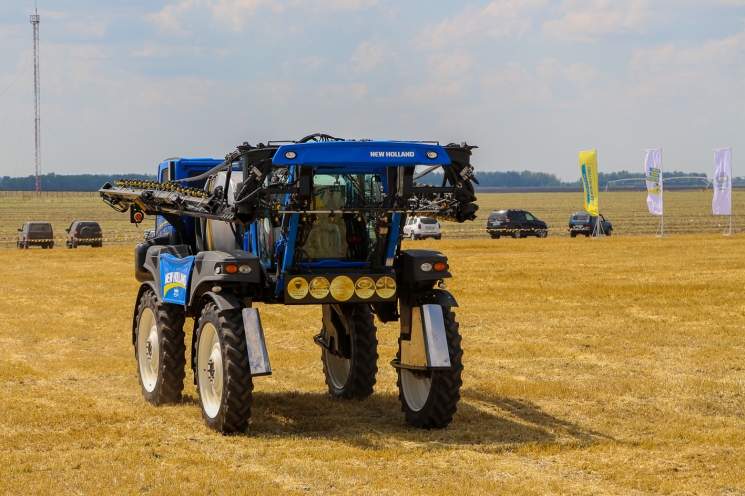 New Holland продемонстрировал современные технологии