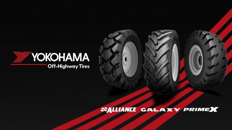 Представлен новый фирменный знак компании Yokohama Off-Highway Tires, которая включит в себя Yokohama OTR и Alliance Tire Group