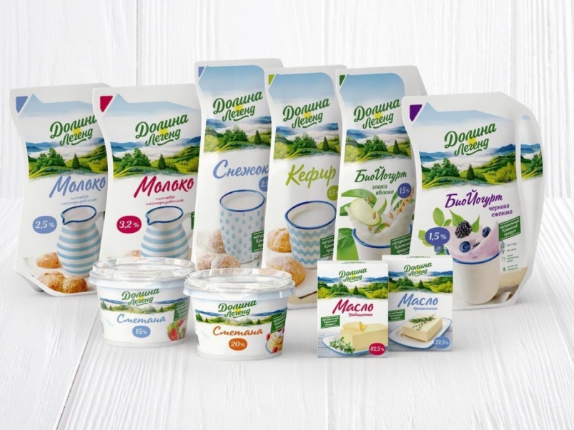 «Долина легенд» начала выпуск промаркированной молочной продукции длительного хранения