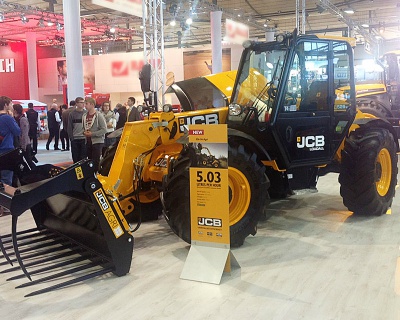 JCB представил новинки на выставке «Агритехника-2015»