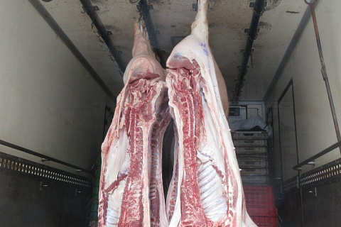 Экспорт свинины снизился почти на четверть