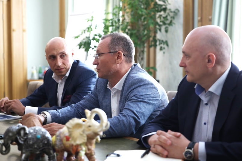 Акционеры ГК МЕГАМИКС встретились с губернатором Липецкой области
