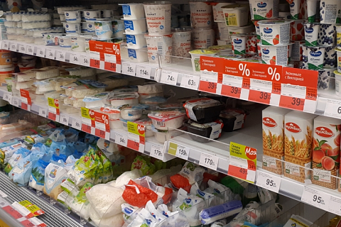 Импорт молочной продукции в этом году снизится на 9%
