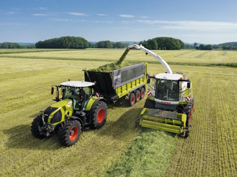 Claas: новые функции кормоуборочных комбайнов Jaguar 900