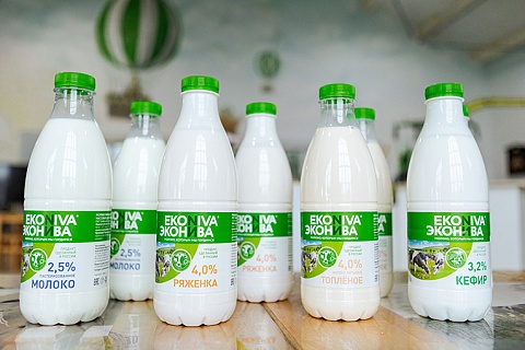 «ЭкоНива» увеличила производство молочной продукции на 77%