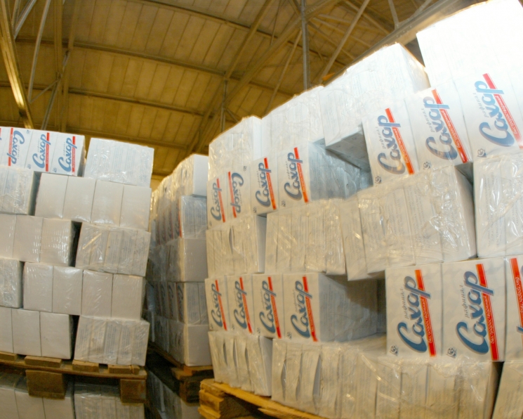 Экспорт сахара вырос на 18%