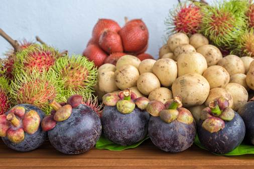 Стандартное производство тайских фруктов для экспорта в Россию