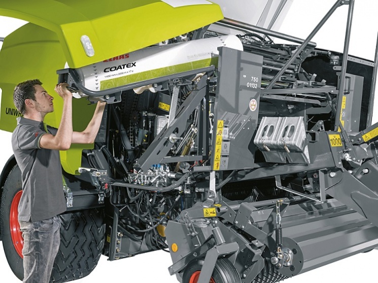 Партнерский материал. CLAAS: Новая пленка для Rollant Uniwrap обеспечивает высокую надежность упаковки и качество силоса