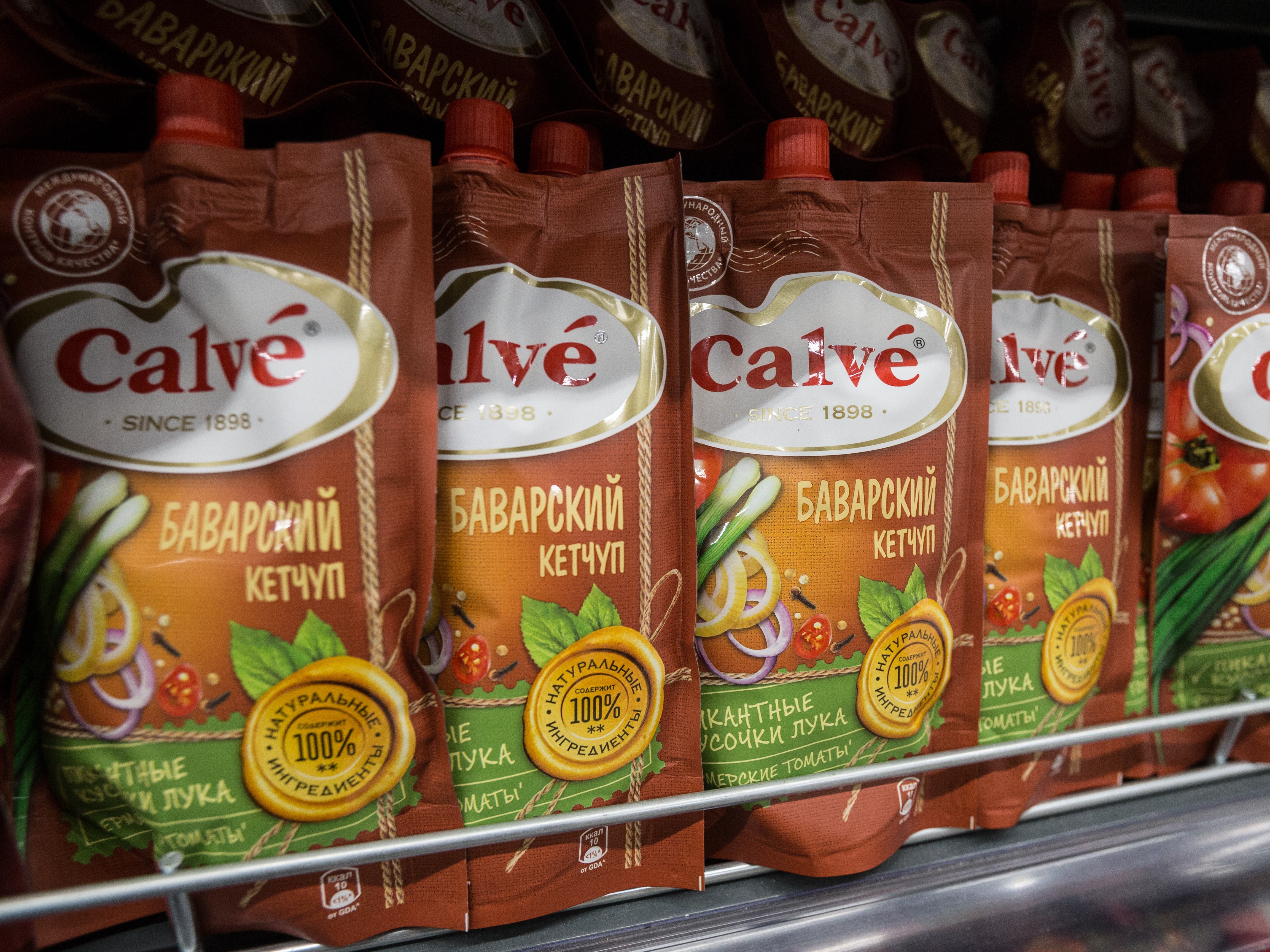 Unilever продала производство соусов Calve и «Балтимор» компании KDV