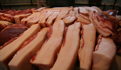 Январь-2009: производство мяса упало на 11%