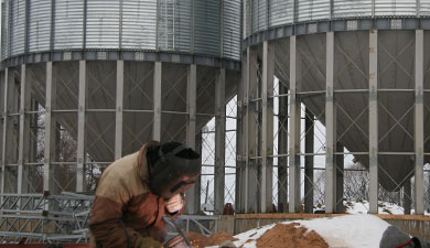 В Тамбовской области строится пять зерновых терминалов