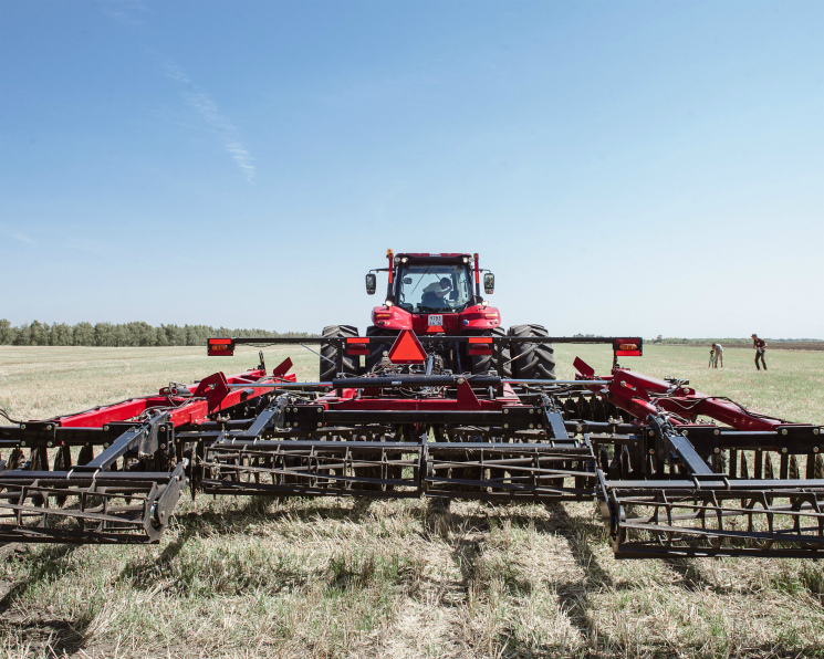 CASE IH провела тест-драйв техники