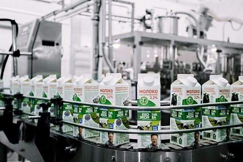 «ЭкоНива» увеличила производство молочной продукции почти на 40%
