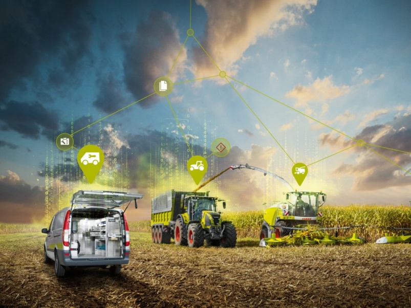 Remote Service 2.0: число машин CLAAS, подключенных к обновленной системе, вырастет в 3 раза