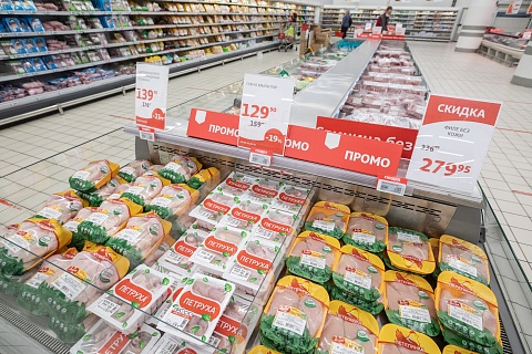 Стоимость мяса птицы упала ниже уровня прошлого года