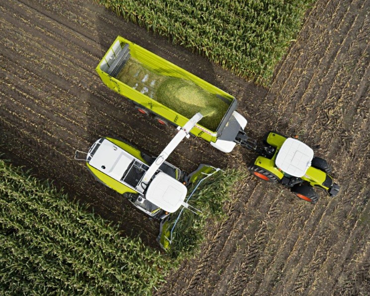 Партнерский материал. CLAAS: комбайн JAGUAR 950 установил рекорд производительности — 3 тысячи тонн в день