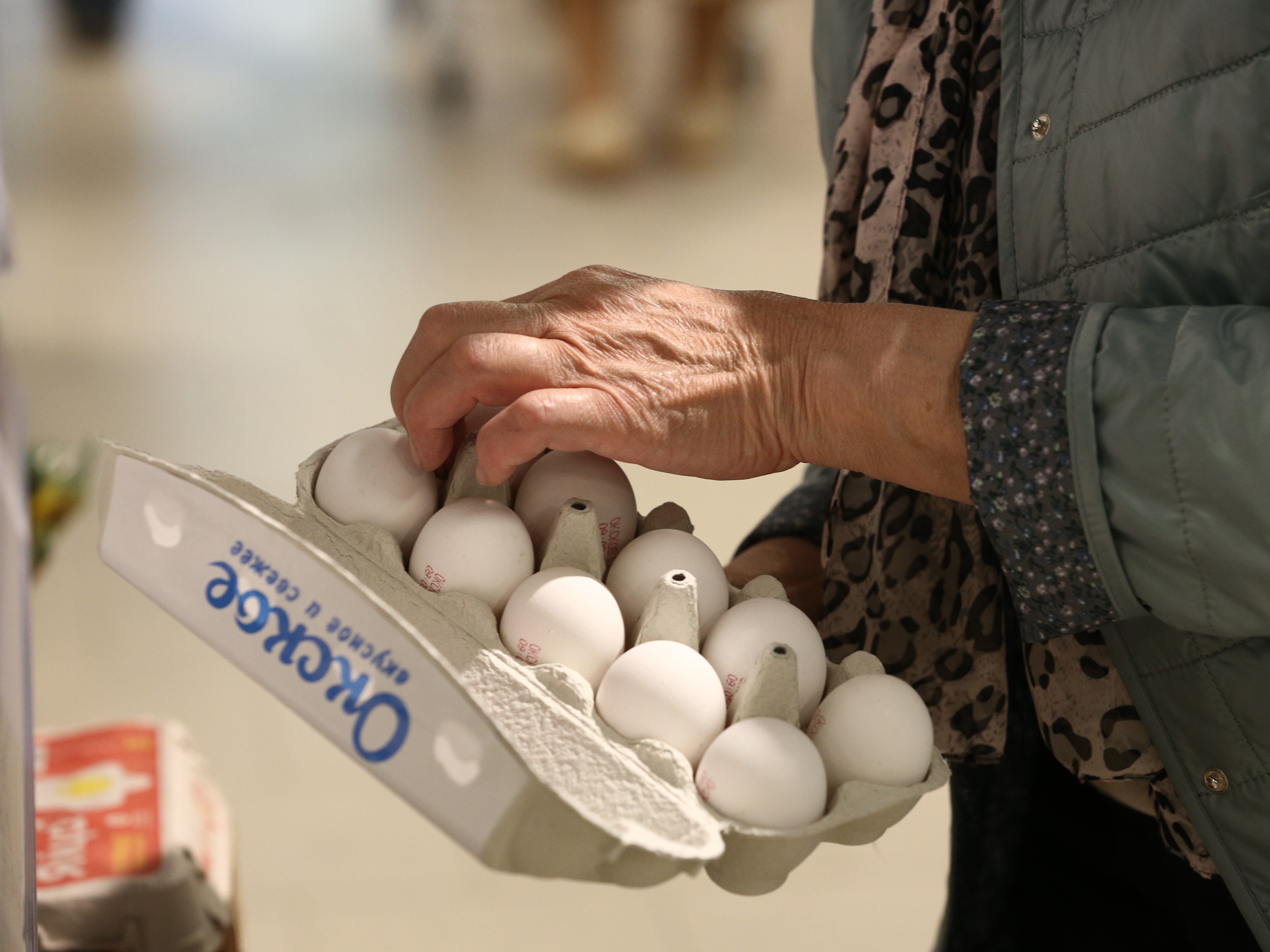 В России продолжается рост цен на яйца