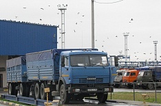 Перевозчики зерна вышли на забастовку