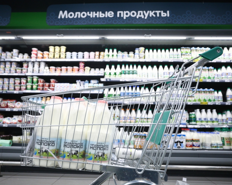 Российские производители молочки могут заказывать упаковку с маркировкой в Беларуси