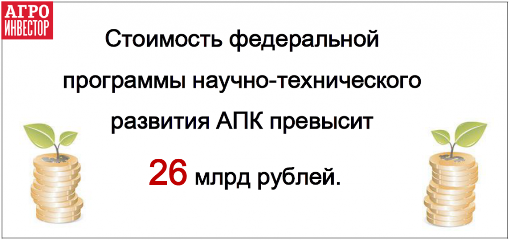 Утверждена научно-техническая программа развития АПК до 2025 года 