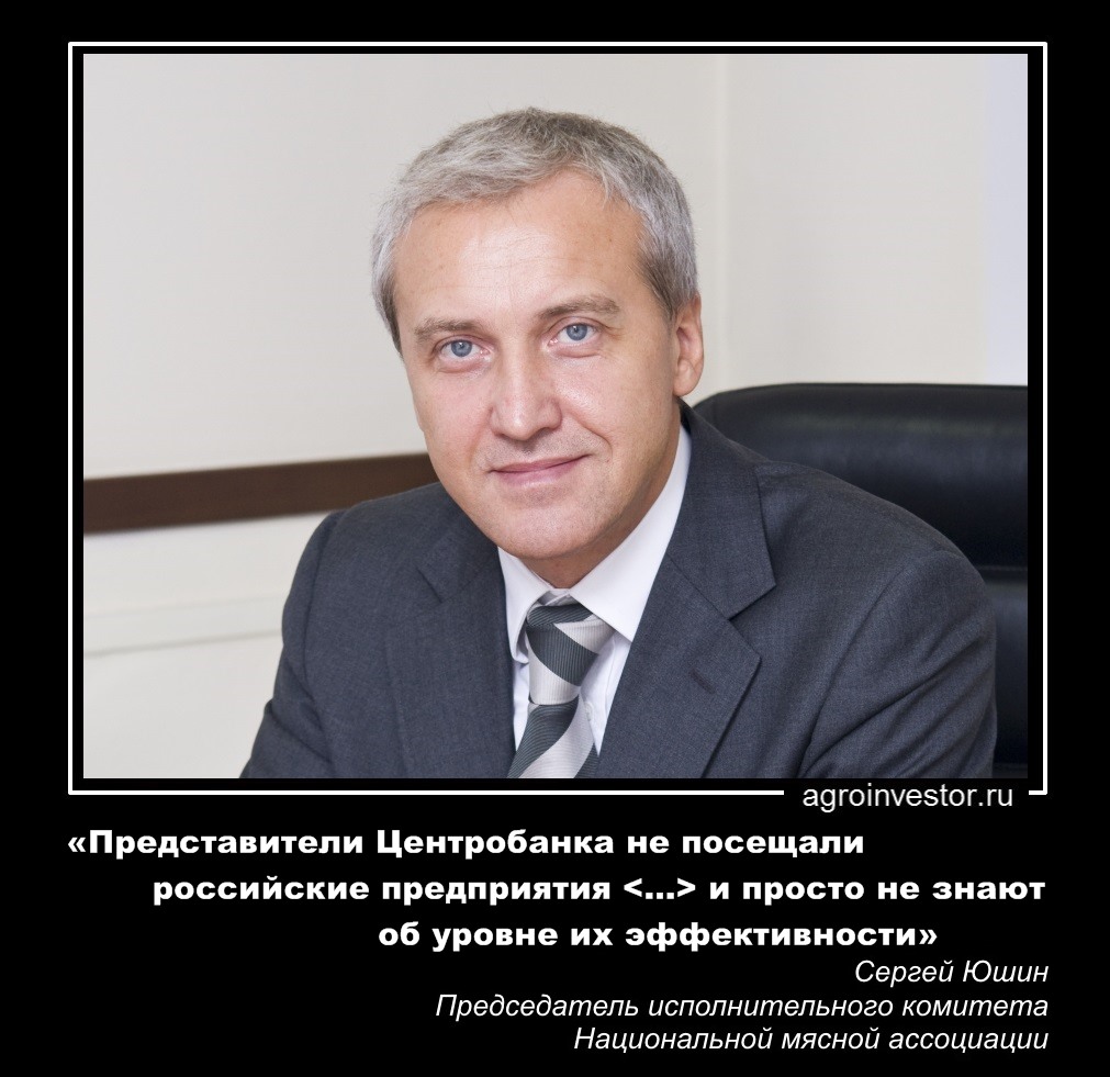 Сергей Юшин «Представители Центробанка не посещали российские предприятия» 