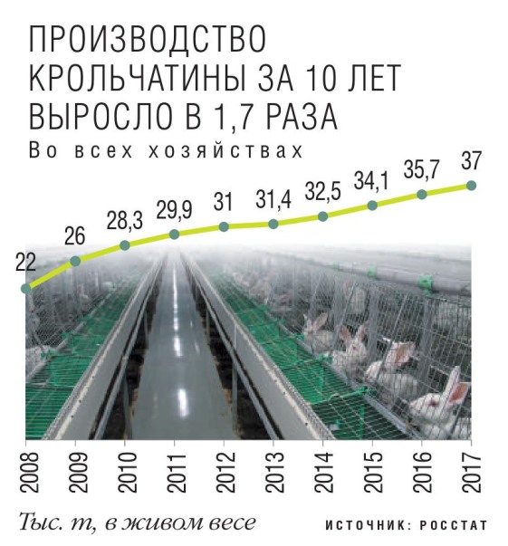 Производство крольчатины 