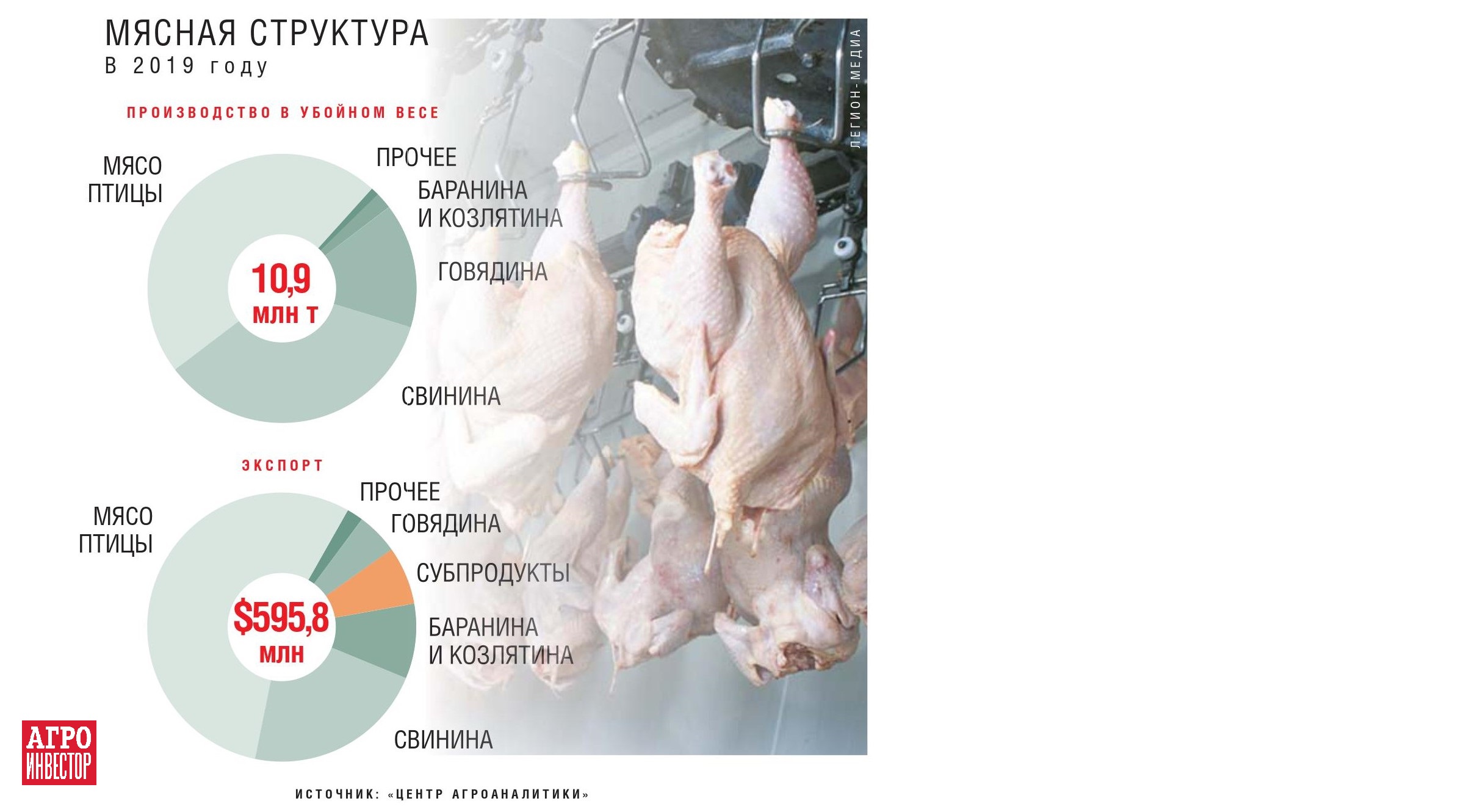 На рынке мяса птицы в стране. Производители мяса и птицы. Сектор производства мяса. Мясо птицы «российское».