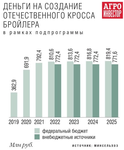 Деньги на создание отечественного кросса