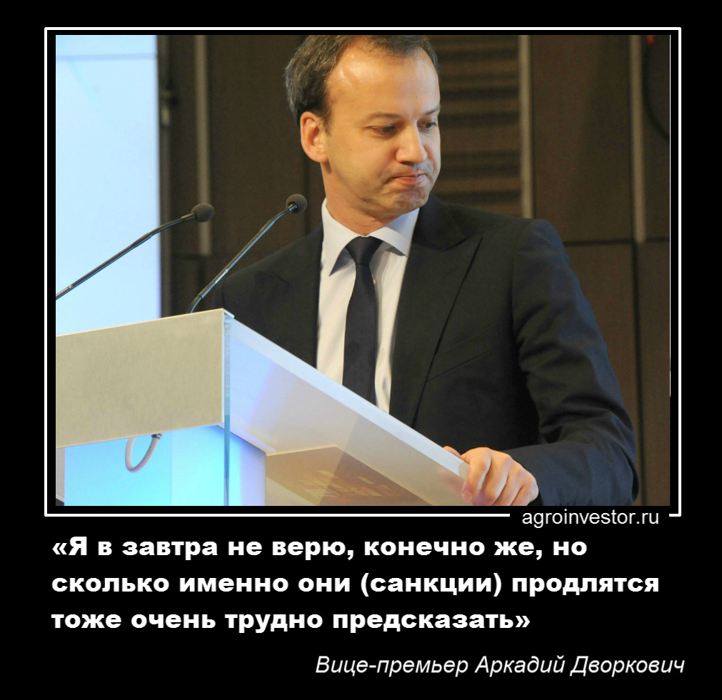 Вице-премьер Аркадий Дворкович «Я в завтра не верю»