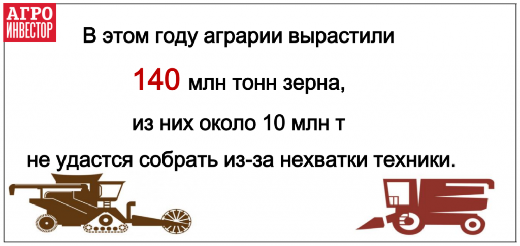 Аграрии вырастили 140 млн тонн зерна