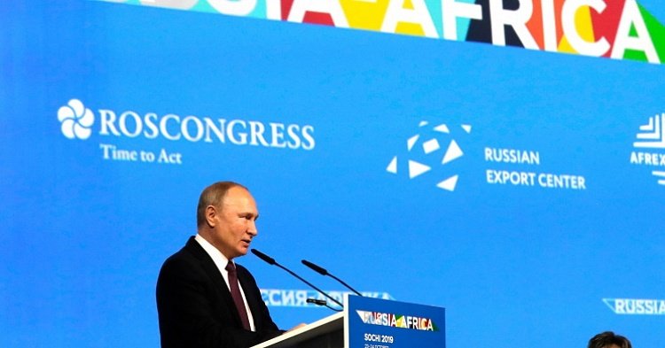 Владимир Путин назвал Африку перспективным направлением экспорта продовольствия