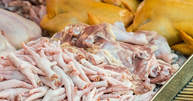 Экспорт мяса птицы вырос на 77,5%
